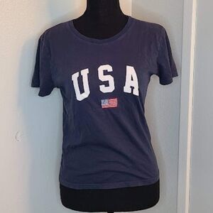 john galt j. galt USA one size blue shirt